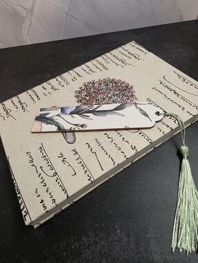 Floral Tassel Bookmark